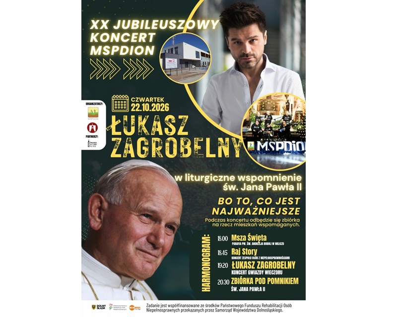 "Bo to, co jest najważniejsze" - XX Jubileuszowe wydarzenie "Bo to, co jest najważniejsze" - XX Jubileuszowe wydarzenie